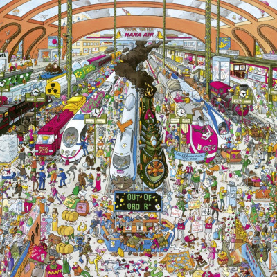 Vasútállomás - Triangular puzzle