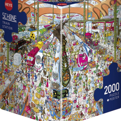 Vasútállomás - Triangular puzzle