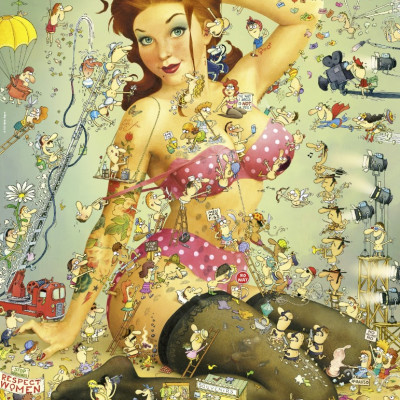 Život dievčat na Instagrame - Triangular puzzle