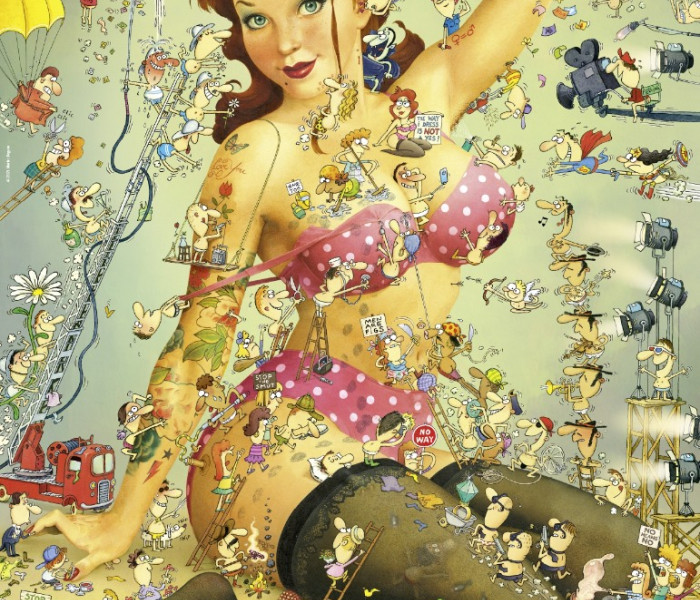 Puzzle - Heye - Život dievčat na Instagrame - Triangular puzzle