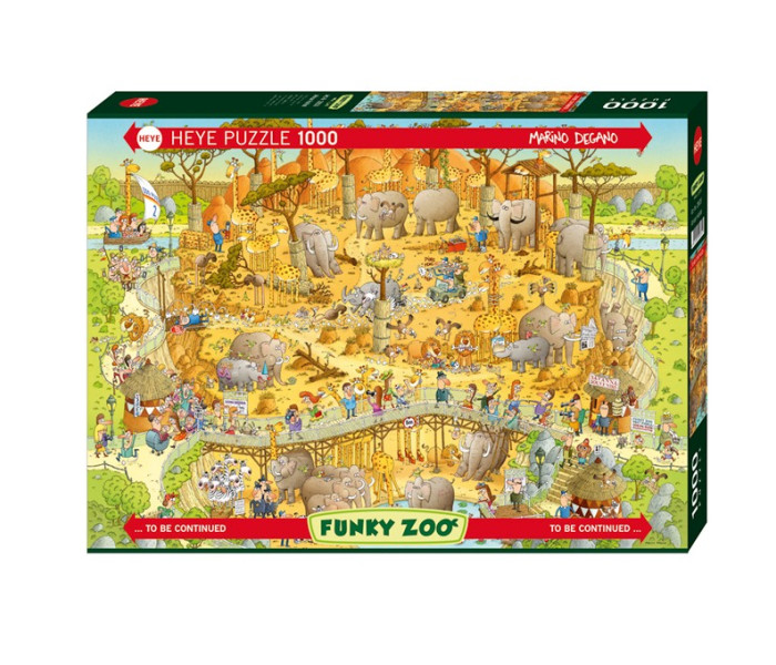 Puzzle - Heye - ZOO - Afrika