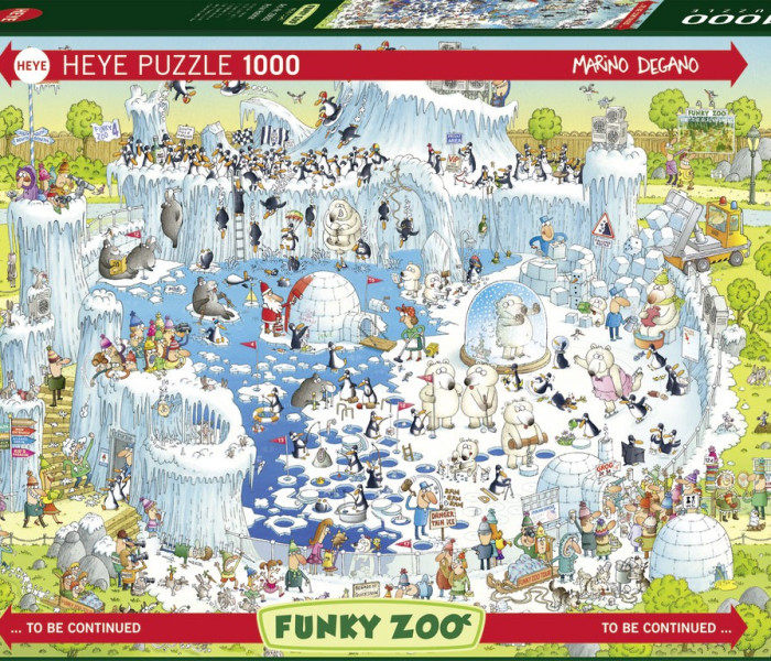 Puzzle - Heye - Grădina Zoologică - Expoziție polară