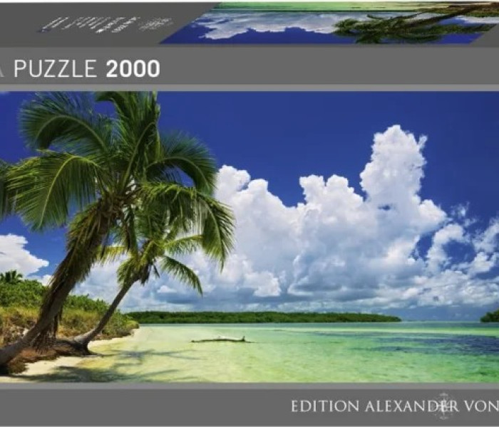 Puzzle - Heye - Rai cu palmieri - Puzzle panoramic