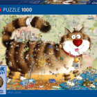 Puzzle - Heye - Podívejte se zblízka… na kočku