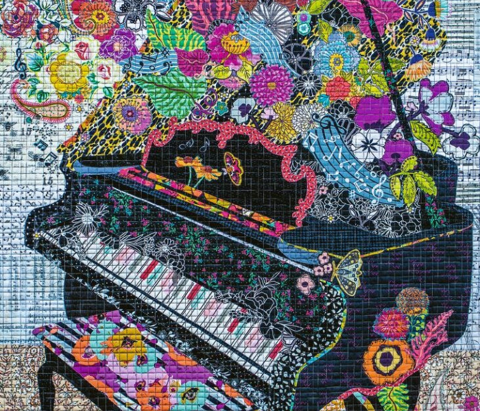 Puzzle - Heye - Prešívaný klavír