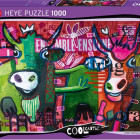Puzzle - Heye - Pruhované krávy