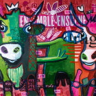 Puzzle - Heye - Pruhované krávy