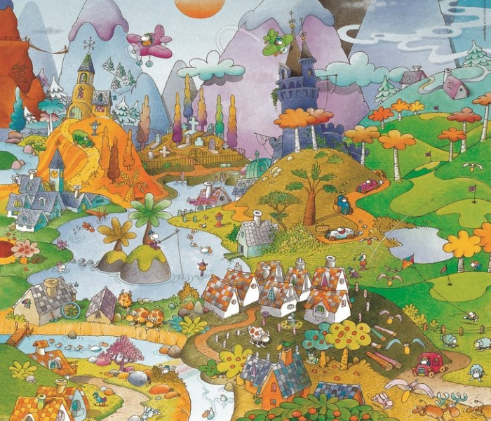 Puzzle - Heye - Idylka pri jazere