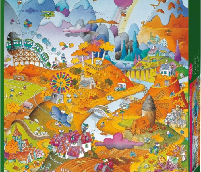 Puzzle - Heye - Idylka pri poli