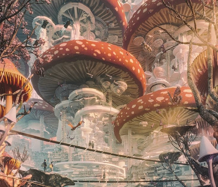 Puzzle - Heye - Țara ciupercilor