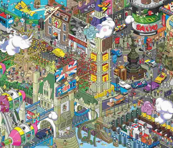 Puzzle - Heye - Londýnské pátrání