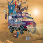 Puzzle - Heye - Casă mobilă