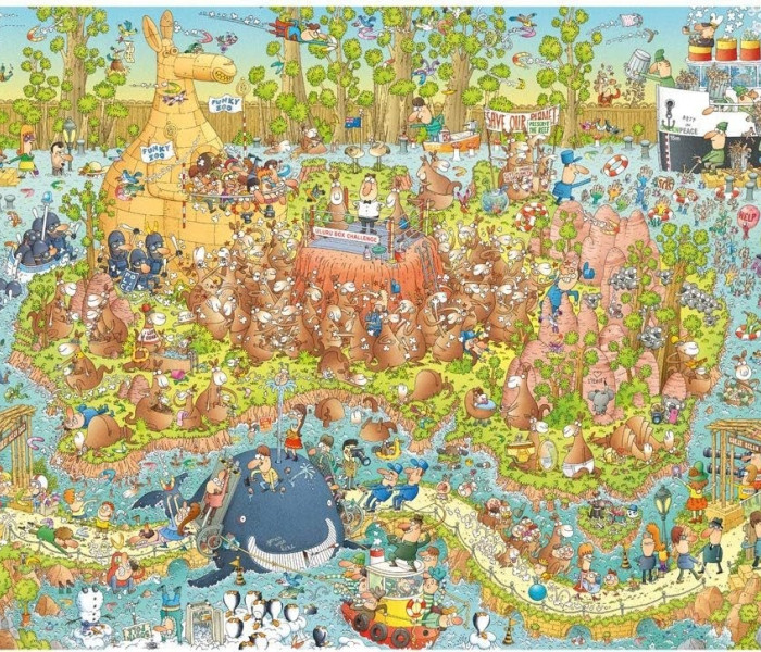 Puzzle - Heye - ZOO - Austrálska expozícia