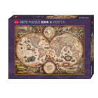 Puzzle - Heye - Stará mapa sveta