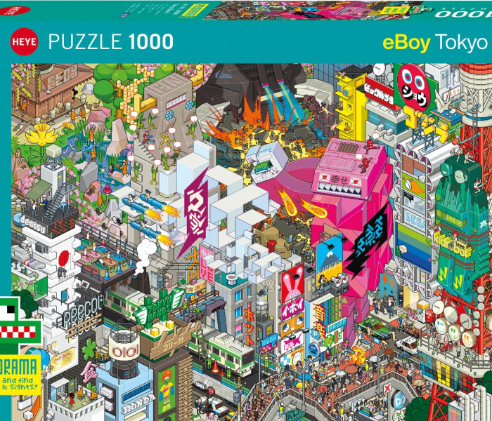 Puzzle - Heye - Căutare în Tokyo