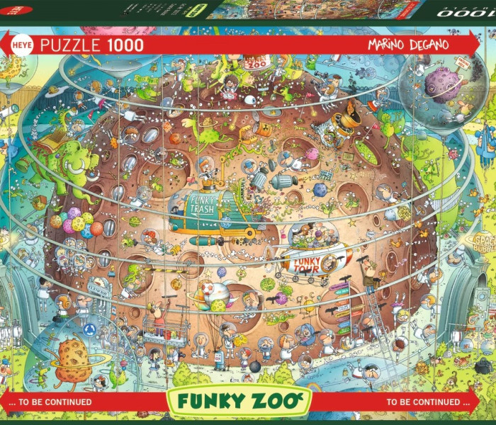 Puzzle - Heye - ZOO - Vesmírna expozícia