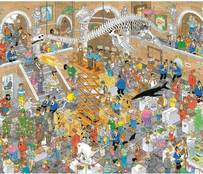 Puzzle - Jumbo - Výstava kuriozít