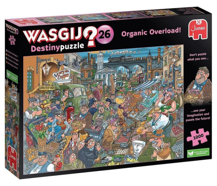 Puzzle - Jumbo - Organické preťaženie! - WASGIJ Puzzle