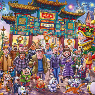 Čínsky Nový rok! - WASGIJ Puzzle