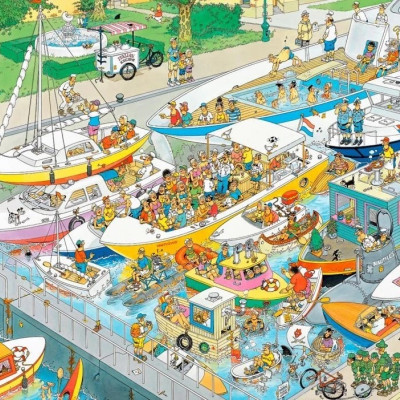 Jan van Haasteren: Lodě