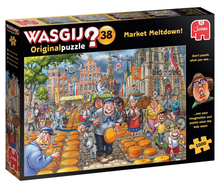 Puzzle - Jumbo - Krach trhu!- WASGIJ Puzzle