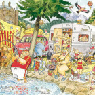 Puzzle - Jumbo - Rozruch v kempe!- WASGIJ Puzzle