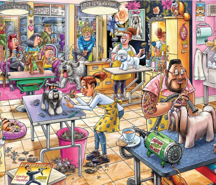 Puzzle - Jumbo - Salón pre psov! - WASGIJ Puzzle