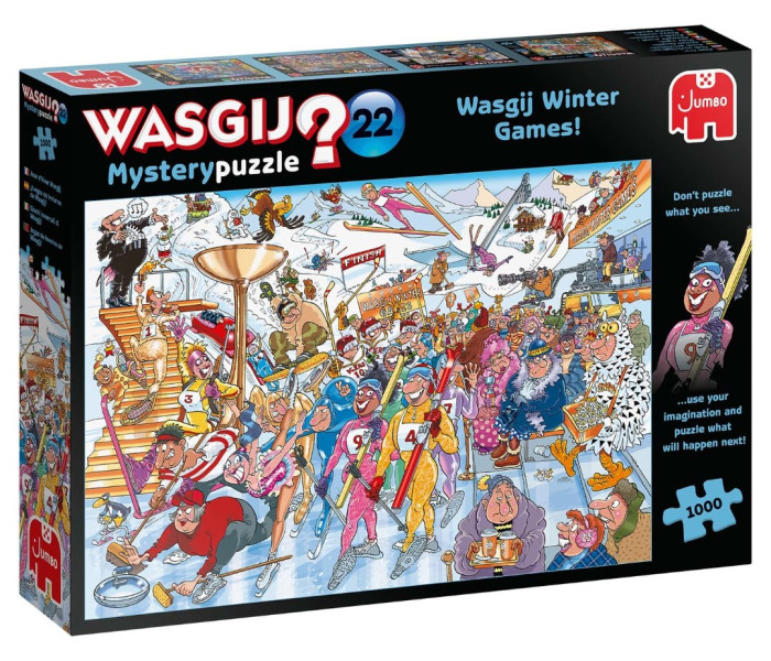 Puzzle - Jumbo - Zimné hry! - WASGIJ Puzzle