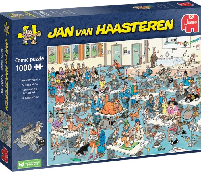 Puzzle - Jumbo - Mačacia prehliadka