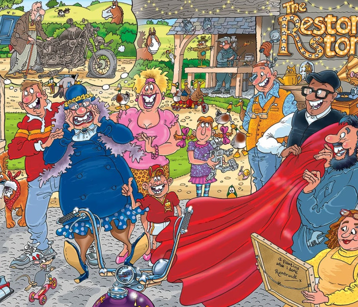 Puzzle - Jumbo - Kompletná renovácia! - WASGIJ Puzzle