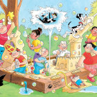 Puzzle - Jumbo - Groapă de nisip