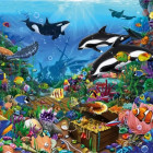 Puzzle - Jumbo - Poklady hlubin