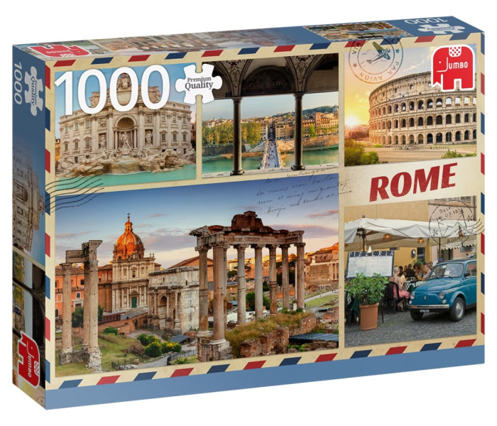 Puzzle - Jumbo - Pozdravy z Ríma
