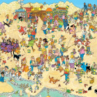 Puzzle - Jumbo - Sochy z piesku