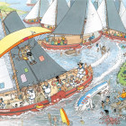 Puzzle - Jumbo - Syrový trh + Závod plachetníc