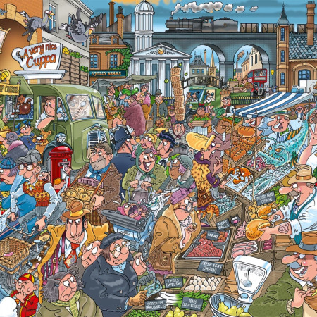 Organické preťaženie! - WASGIJ Puzzle