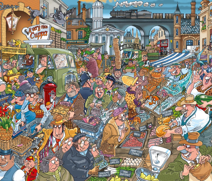 Puzzle - Jumbo - Organické preťaženie! - WASGIJ Puzzle