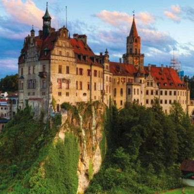 Zámok Sigmaringen, Nemecko - Panoramatické puzzle