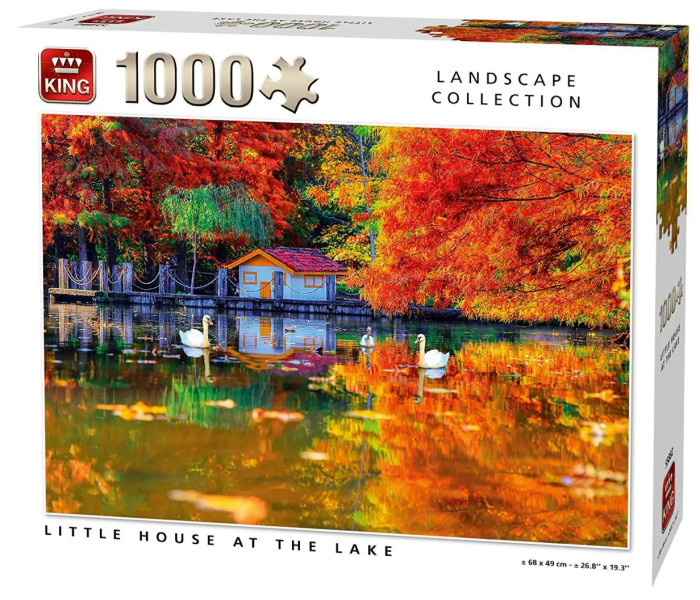 Puzzle - King - Malý domek u jezera