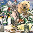 Puzzle - King - Polárné zvieratá