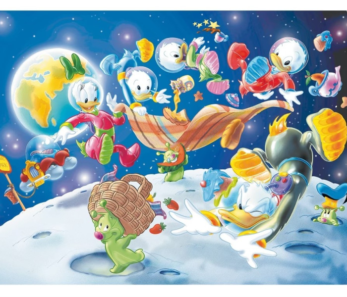 Puzzle - Lisciani - Kačeri vo vesmíre - Maxi