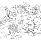 Puzzle - Lisciani - Kačeri vo vesmíre - Maxi