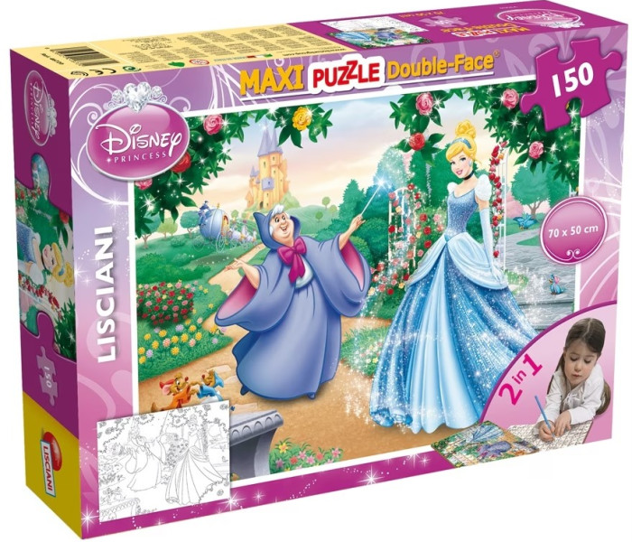 Puzzle - Lisciani - Popoluška - Maxi