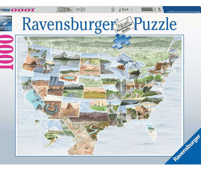Puzzle - Ravensburger - De la coastă la coastă
