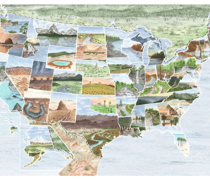 Puzzle - Ravensburger - De la coastă la coastă