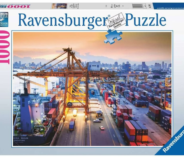 Puzzle - Ravensburger - Bangkokský prístav