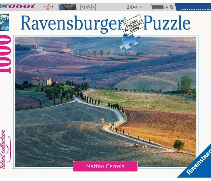 Puzzle - Ravensburger - Farma Terrapille, Pienza, Siena, Toskánsko