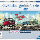 Puzzle - Ravensburger - Przejedź przez Alpy VW! - Puzzle Panoramiczne