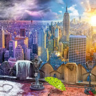 Puzzle - Ravensburger - 4 Ročné obdobia v New Yorku