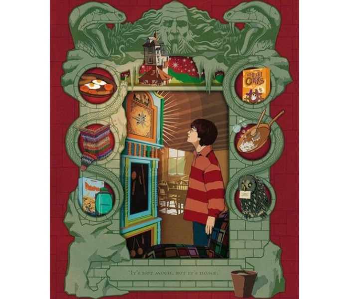 Puzzle - Ravensburger - Harry Potter u Weasleyovcov